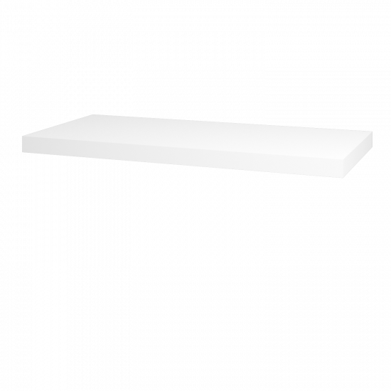 Deska nad práčku CS II  - M01 Bílá mat - Požadovaná šířka - Ano