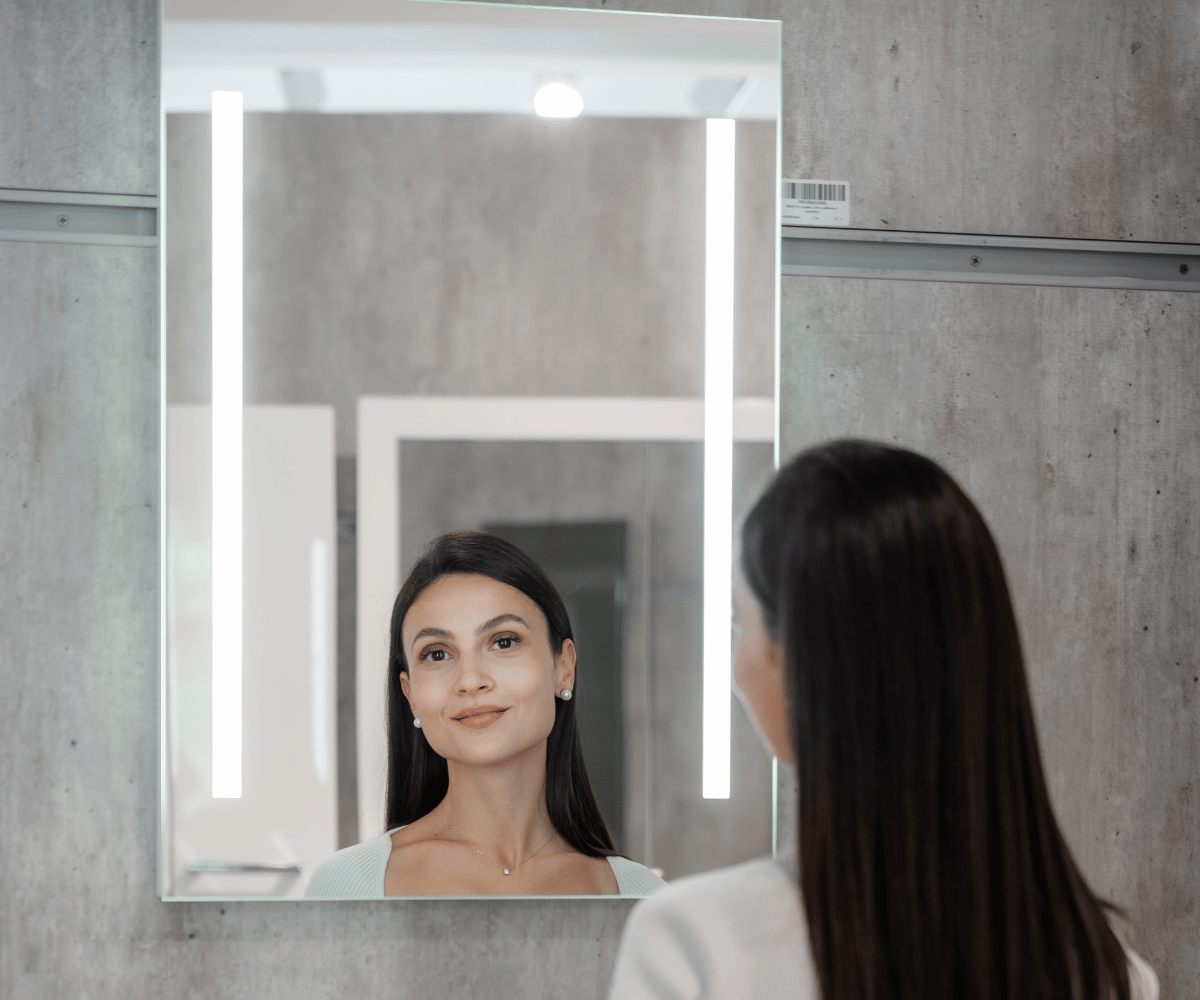 Zrcadlo STRIPE Dřevojas