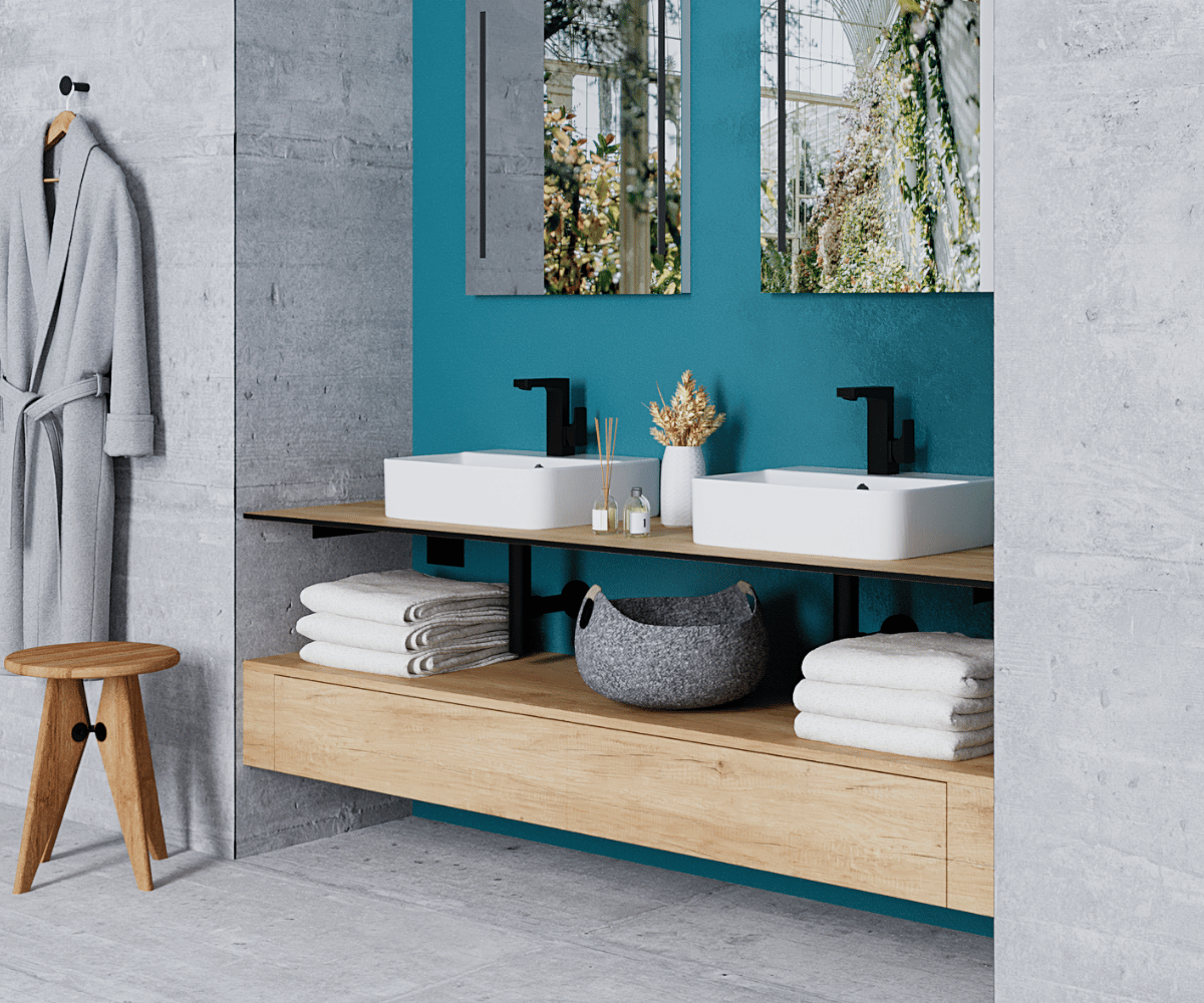 Kompaktní deska pod umyvadlo