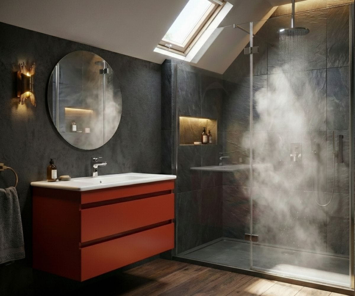 Umyvadlová skříňka MAJESTY SZZ2 100 v luxusní koupelně