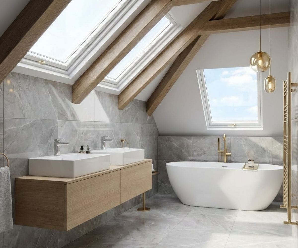 Umyvadlová skříňka MODULE SZZ12 140 s umyvadly Glance