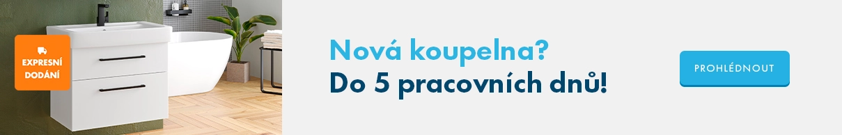 Expresní koupelnové sety - dodání do 5 pracovních dní