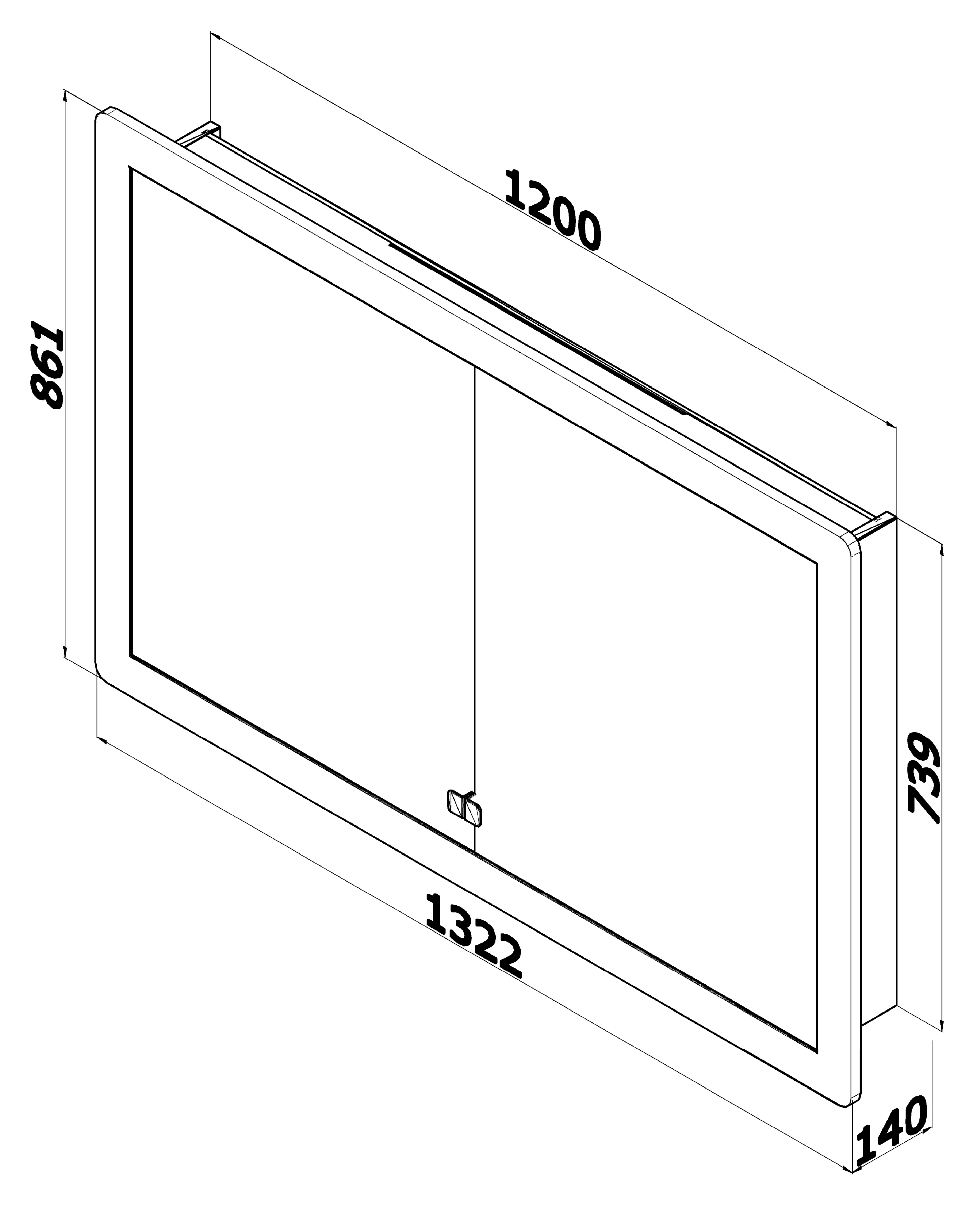 vestavná galerka GRID GA2OE 120