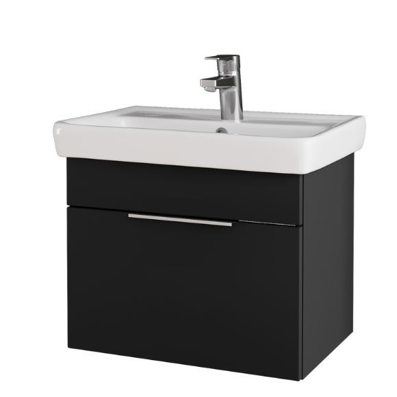Umyvadlová skříňka SOLO v lakované úpravě Antracit