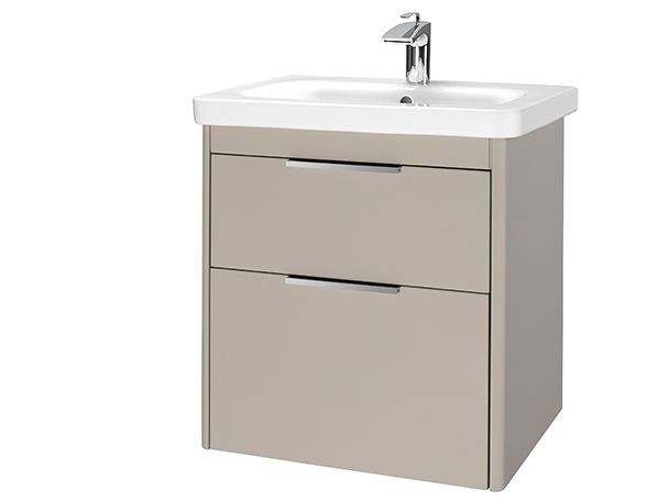 Umyvadlová skříňka ENZO SZZ2 v odstínu Béžová vysoký lesk