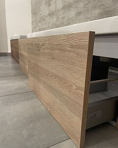 Výprodej 514 - Umyvadlová skříňka VARIANTE SZZ2 125 - D17/D17 Colorado + um. Harmonia 125