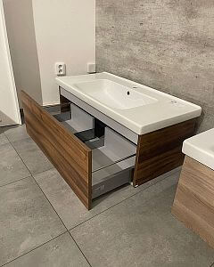 Výprodej 515 - Umyvadlová skříňka VARIANTE SZZ 100 (D06/D06) + Euphoria 100