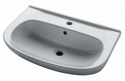 DAVID 65 keramické umyvadlo - BÍLÉ 