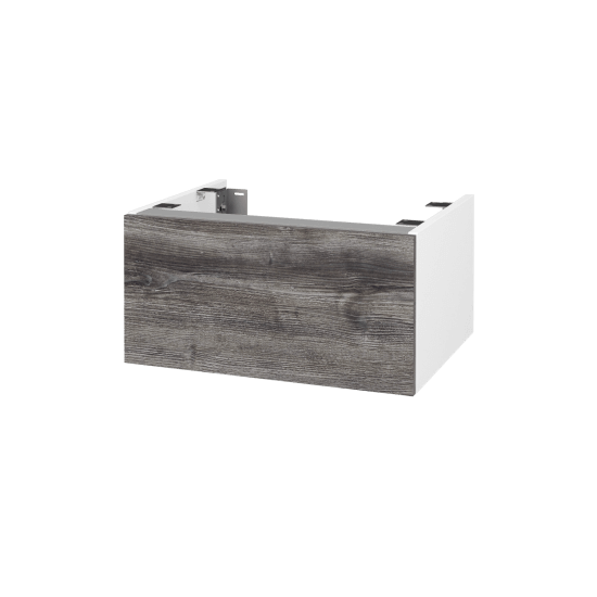 Doplňková skříňka pod desku DSD SZZ1 60 (výška 30 cm)  - D01 Beton - N06 Lava - Ne