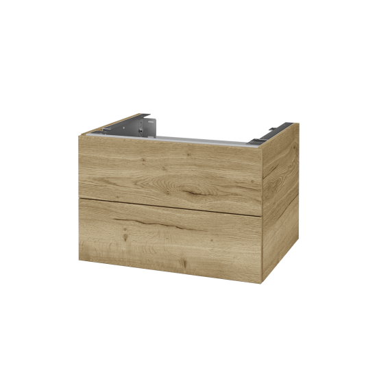 Doplňková skříňka pod desku DSD SZZ2 60 (výška 40 cm)  - D01 Beton - D03 Cafe - Ne