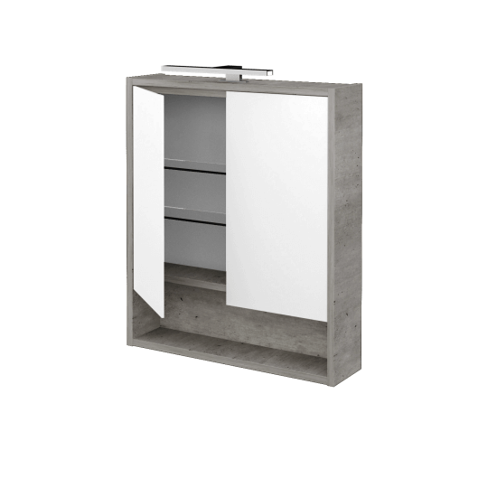 Dvoudveřová galerka FOCUS GA2OE 60 