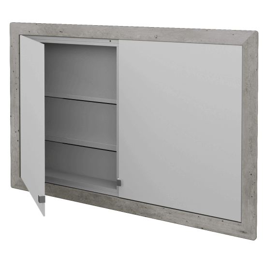 Dvoudveřová galerka GRID GA2OE 120 