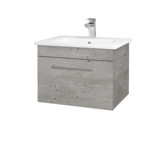 Koupelnová skříňka ASTON SZZ 60  - D01 Beton - Úchytka T01 - D17 Colorado