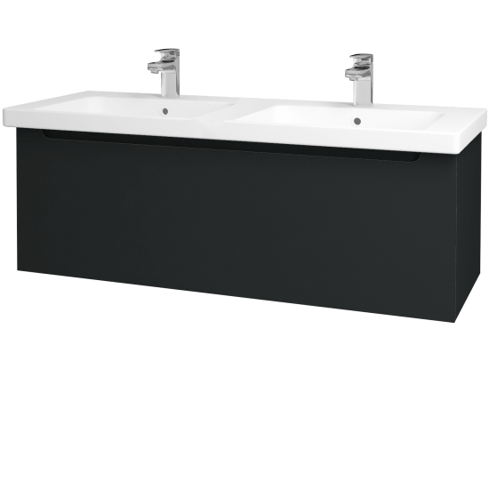 Koupelnová skříňka COLOR SZZ 125  - IND Individual - M17 Černá mat