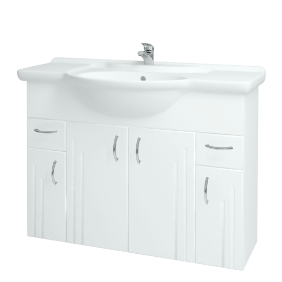 Koupelnová skříňka DREJA SZD4Z2  105 