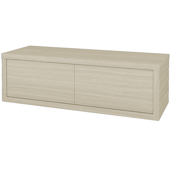Koupelnová skříňka STORM SZZ2 120 bez umyvadla - D04 Dub - N07 Stone - Levé - Ano