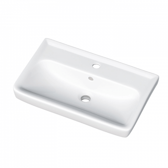 Mini 60 keramické umyvadlo - bílé 