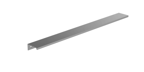Nábytková úchytka T05 - broušený nikl, 470 mm  - 