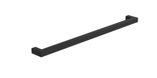 Nábytková úchytka T06 - černý mat, 448 mm  - 