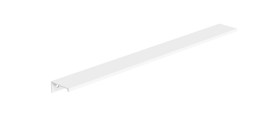 Nábytková úchytka T08 - bílá mat, 470 mm  - 