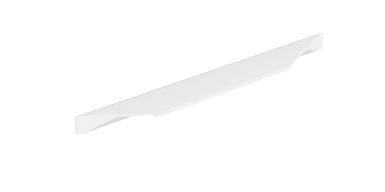 Nábytková úchytka T09 - bílá mat, 146 mm  - 