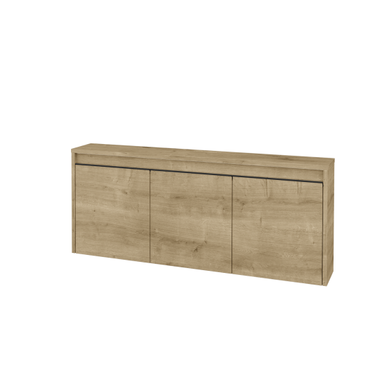 Nízká koupelnová skříňka VISIT SND3 120  - D09 Arlington - Úchytka T33 - černá mat - D09 Arlington - Ne