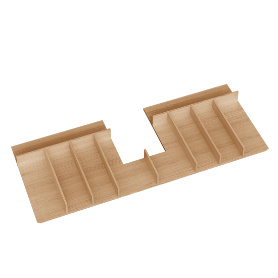 Pořadač horní zásuvky E100 - hranatý výřez 