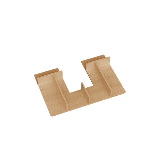 Pořadač zásuvky H 65 - s výřezem 