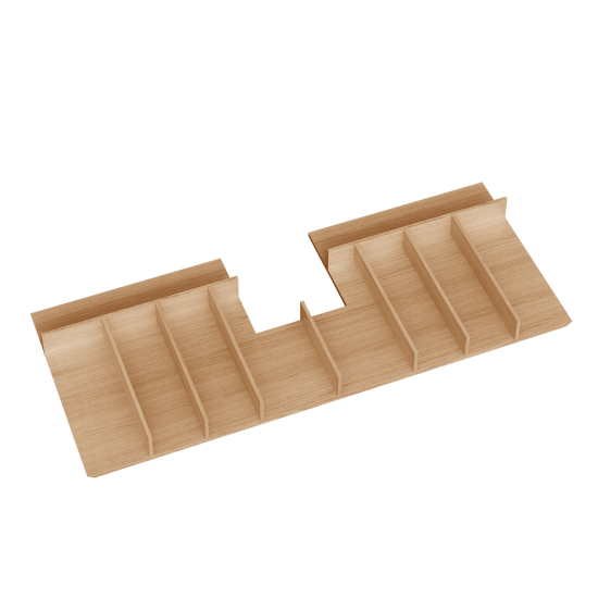 Pořadač zásuvky MODULE 100 - hranatý výřez 