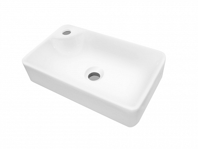 Q 44 keramické umyvadlo - BÍLÉ 