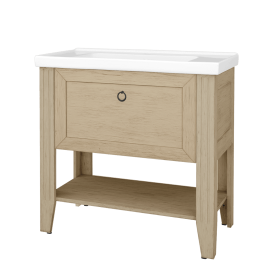 Skříňka pod umyvadlo ANTIK SUPZ 90  - M22 Cream mat patina - M22 Cream mat patina