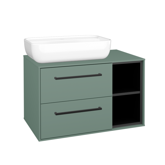 Skříňka pod umyvadlo KVADRO SZZ2O2P 80 (umyvadlo Felis 2) 