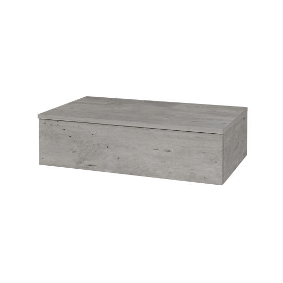 Skříňka pod umyvadlo MODULE SZZ 80 (bez umyvadla)  - D01 Beton - D01 Beton - Ne