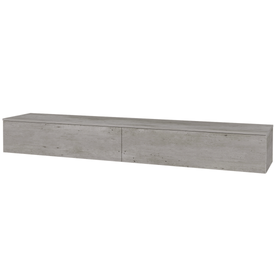 Skříňka pod umyvadlo MODULE SZZ12 240 (bez umyvadel)  - D01 Beton - D01 Beton - Ne