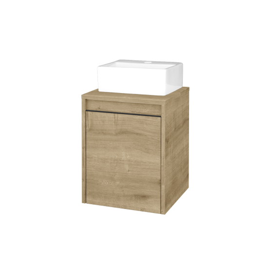 Skříňka pod umyvadlo VISIT SZD 40 (umyvadlo Gladi)  - D09 Arlington - Úchytka T33 - D09 Arlington