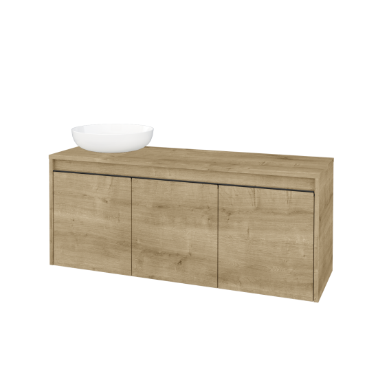 Skříňka pod umyvadlo VISIT SZD3 120 (pro umyvadlo Kaldewei Miena)  - D09 Arlington - Úchytka T33 - D09 Arlington