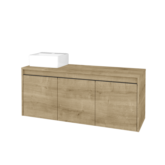 Skříňka pod umyvadlo VISIT SZD3 120 (umyvadlo Gladi)  - D09 Arlington - Úchytka T33 - D09 Arlington