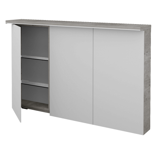 Třídveřová galerka ASTON GA3OE 120 