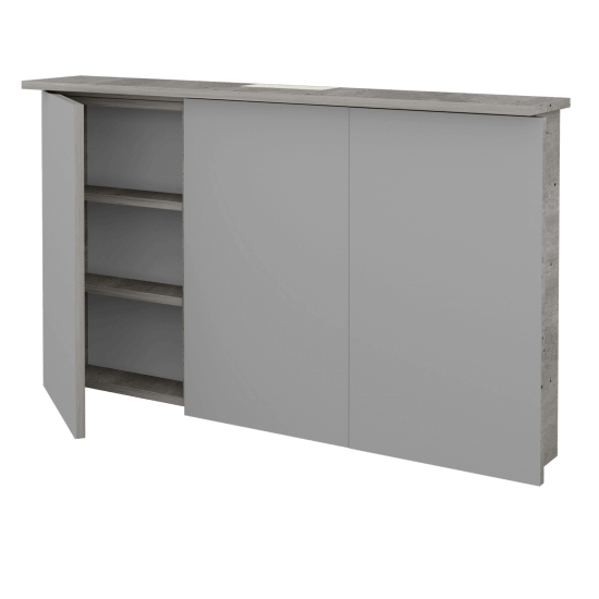 Třídveřová galerka SANI GA3O 120 