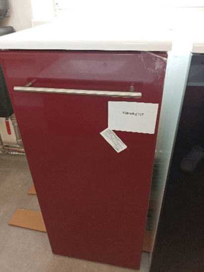 Výprodej 117 - Q350 SNZ koš fol. Bordó 