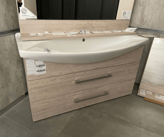 Výprodej 127 - Umyvadlová skříňka CLAUDIA SZZ2 105 - D05 Oregon 