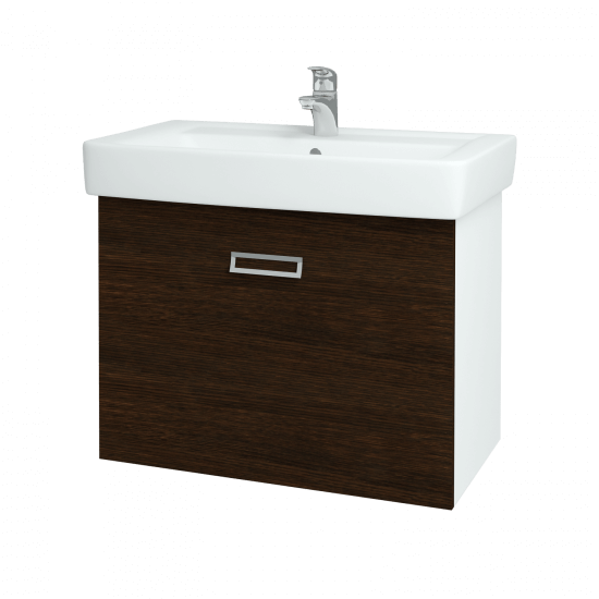 Výprodej 224 - umyvadlová skříňka Q MONO 80 Wenge + um. Q 80 