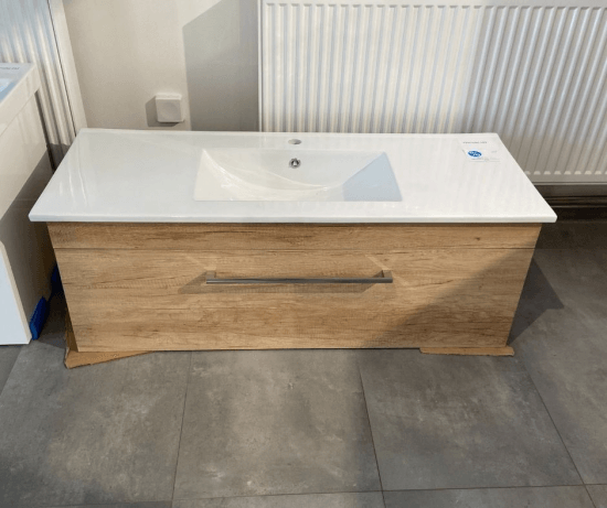 Výprodej 243 - Umyvadlová skříňka ASTON SZZ 120 + Um. Slim 120 