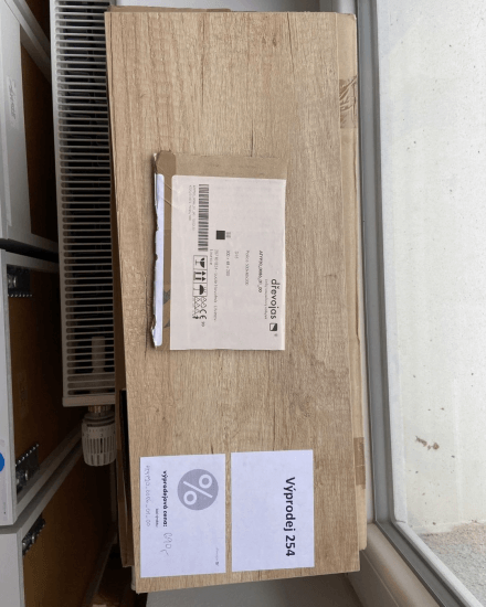 Výprodej 254 - Přídavná polička v dekoru Nebraska - velká 