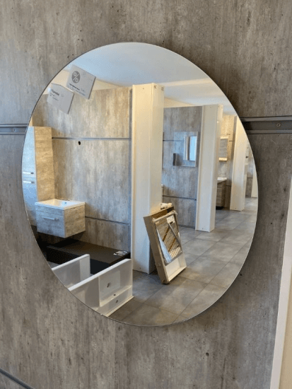 Výprodej 321 - Zrcadlo kulaté ZC šíře 90 cm, LED zezadu 