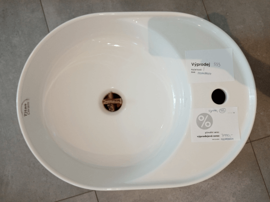 Výprodej 333 - Umyvadlo Villeroy & Boch Collaro, oválné 