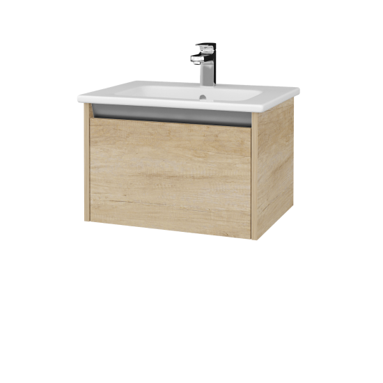 Výprodej 368 - Koupelnová skříň BONO SZZ 60 D15/D15 + um. Euphoria 