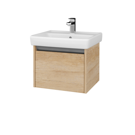 Výprodej 372 - Koupelnová skříň BONO SZZ 55 Nebraska + umyvadlo Q 