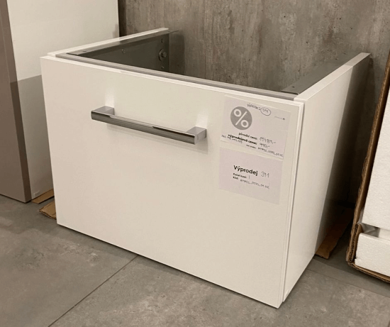 Výprodej 391 - doplňková skříňka pod desku DSD SZZ 50 - N01, T03 
