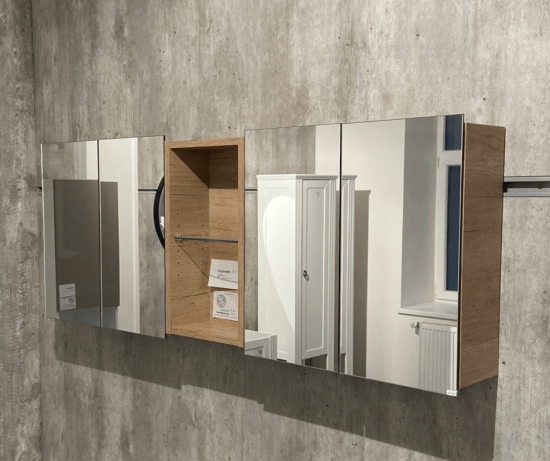 Výprodej 394 - zrcadlová skříňka BELLONA GA4 140 - D15 Colorado 